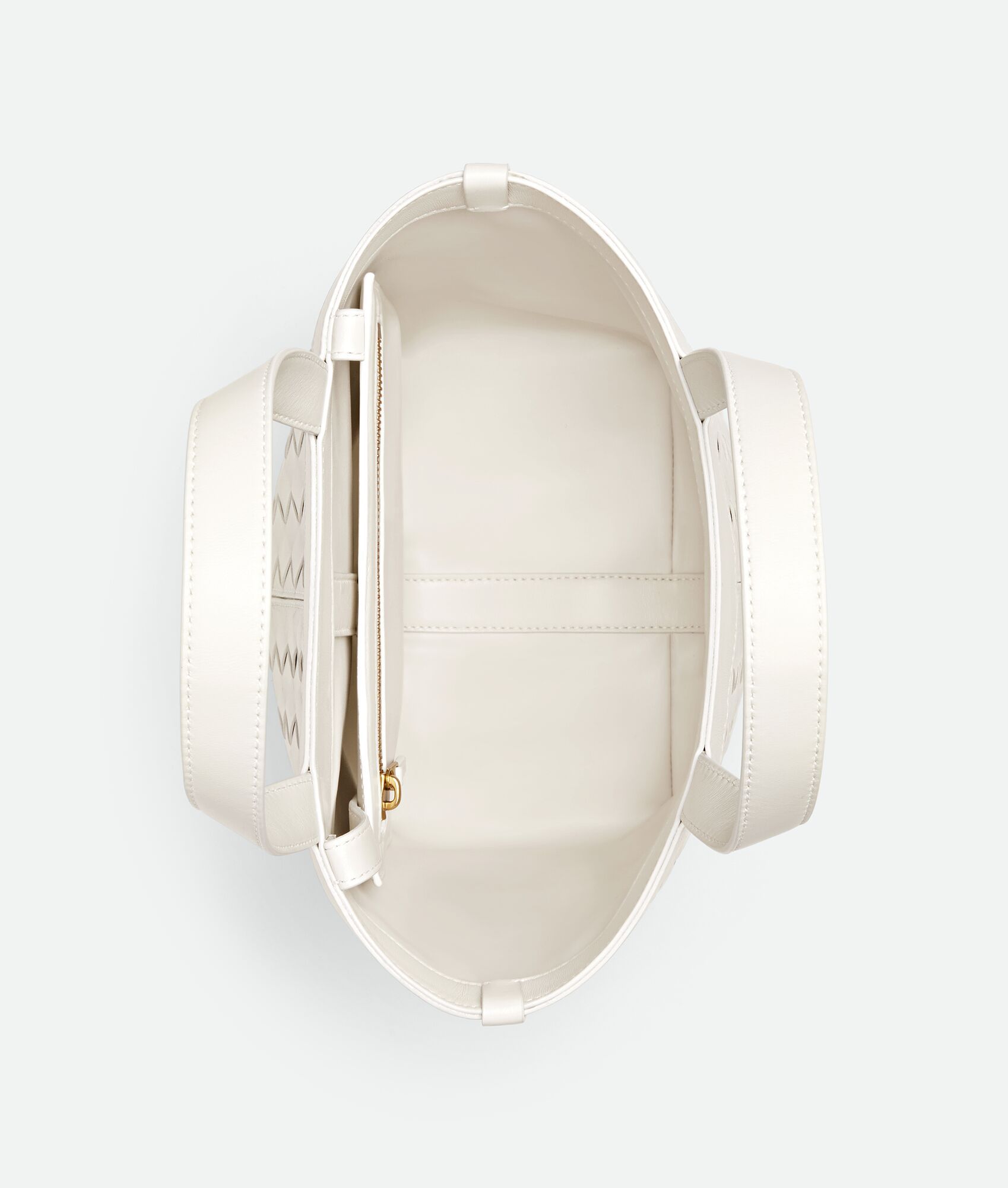  Túi Nữ Bottega Veneta Small Flip Flap 'Chalk' 