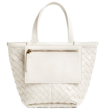  Túi Nữ Bottega Veneta Small Flip Flap 'Chalk' 