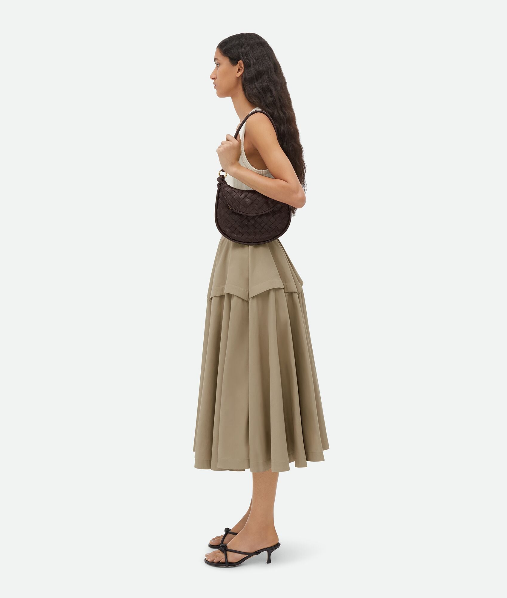 Túi Nữ Bottega Veneta Small Gemelli 'Fondant' 