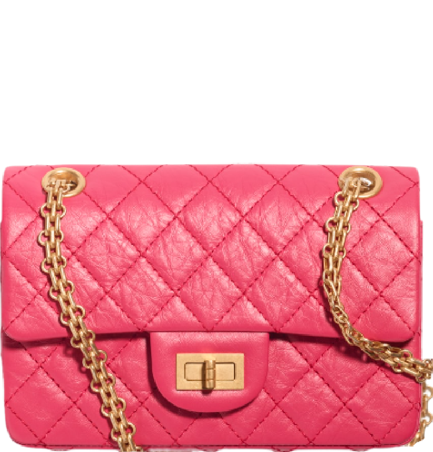 Túi Nữ Chanel Mini 2.55 Aged Gold Tone 'Dark Pink' AS0874-Y04634-NM374 –  LUXITY