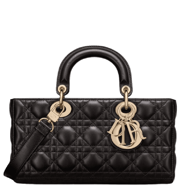  Túi Nữ Dior Lady D-Joy Bag 'Gold Black' 