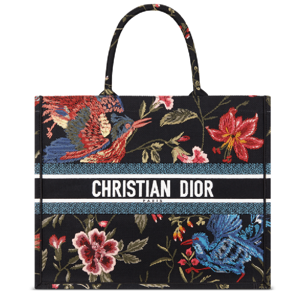  Túi Nữ Dior Large Dior Book Tote 'Black Multicolor' 