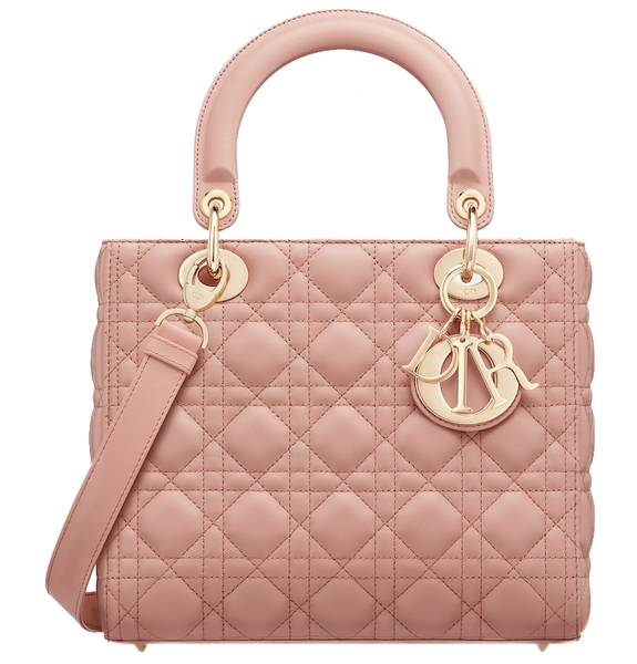  Túi Nữ Dior Medium Lady Dior Bag 'Blush' 
