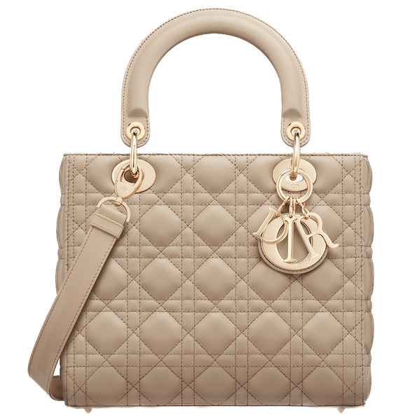  Túi Nữ Dior Medium Lady Dior Bag 'Sand Colored' 
