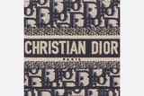  Túi Nữ Dior Mini Dior Book Tote With Strap 'Blue Beige' 