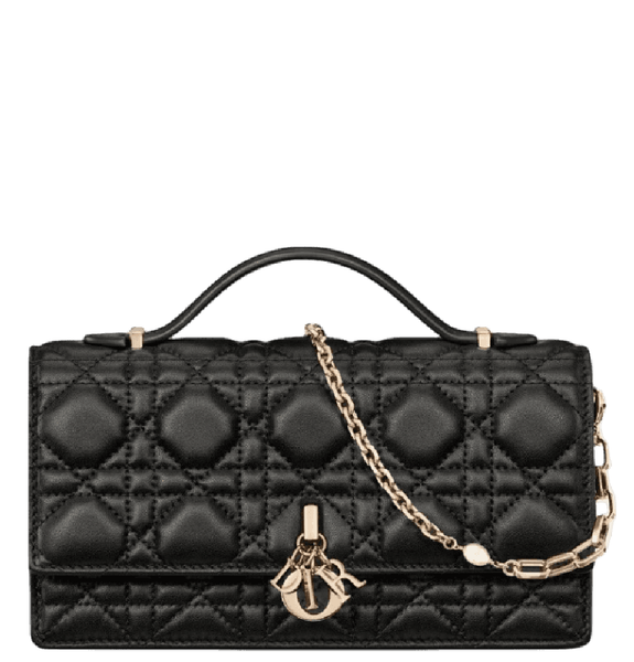  Túi Nữ Dior Mini Miss Dior Bag 'Black' 