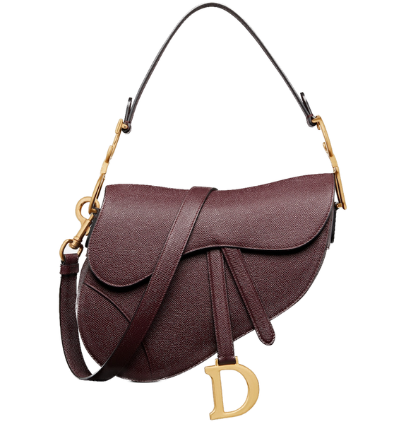  Túi Nữ Dior Saddle Bag With Strap 'Amaranth' 