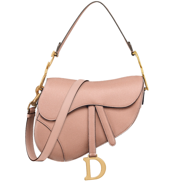  Túi Nữ Dior Saddle Bag With Strap 'Blush' 