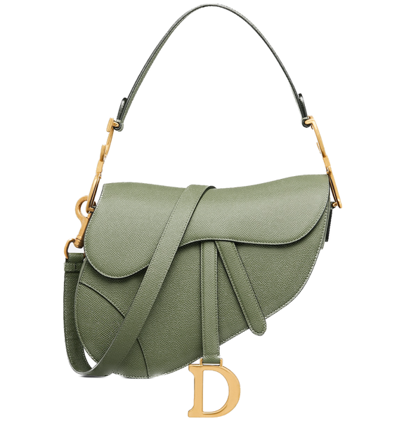  Túi Nữ Dior Saddle Bag With Strap 'Cedar Green' 