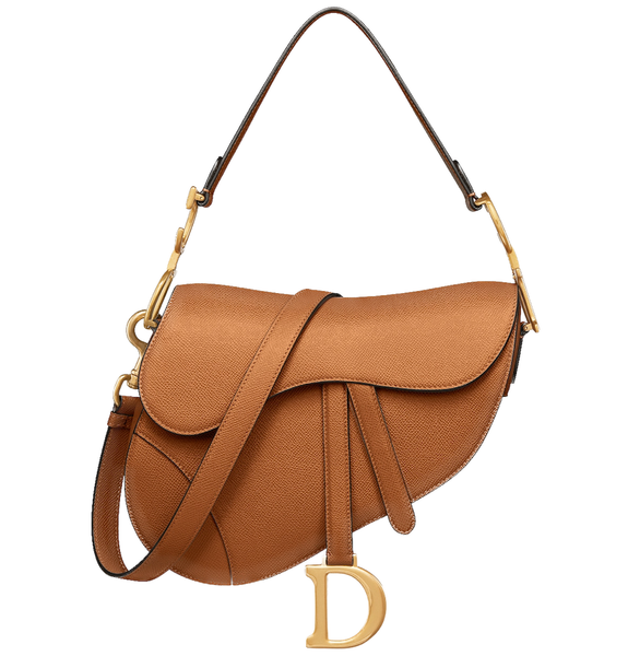  Túi Nữ Dior Saddle Bag With Strap 'Golden Saddle' 