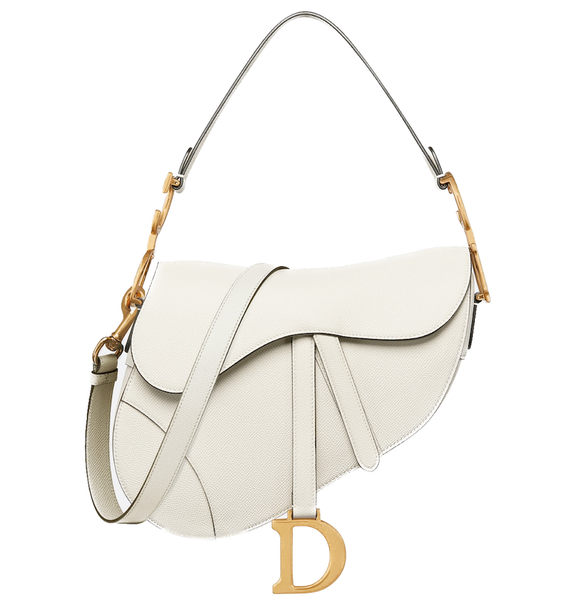  Túi Nữ Dior Saddle Bag With Strap 'Latte' 