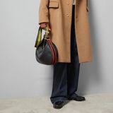  Túi Nữ Gucci Attache Large Shoulder Bag 'Black' ‎ 