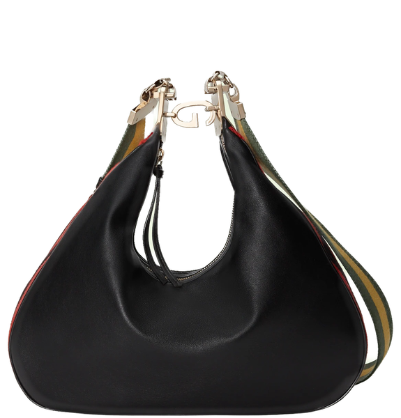  Túi Nữ Gucci Attache Large Shoulder Bag 'Black' ‎ 