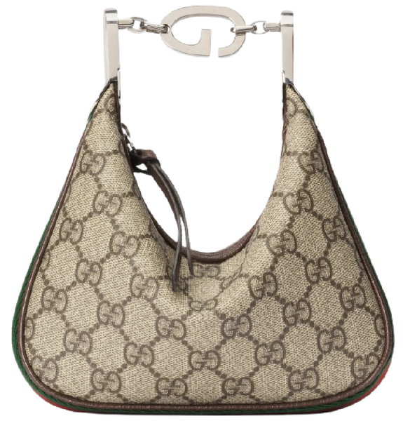  Túi Nữ Gucci Attache Mini Bag 'Beige Ebony' ‎ 