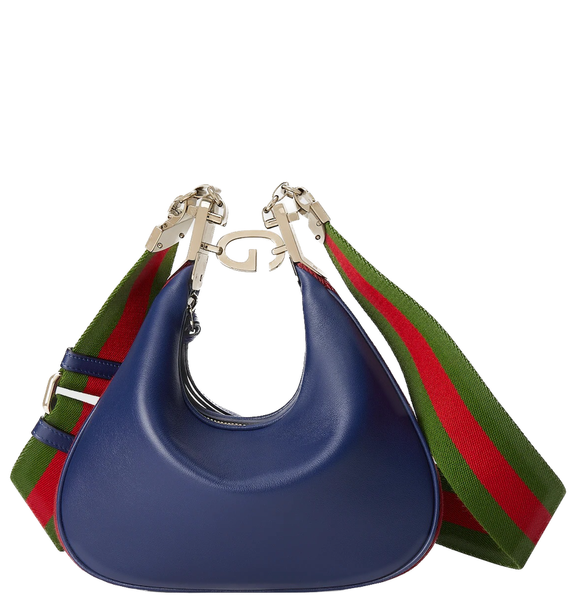  Túi Nữ Gucci Attache Small Shoulder Bag 'Blue' 