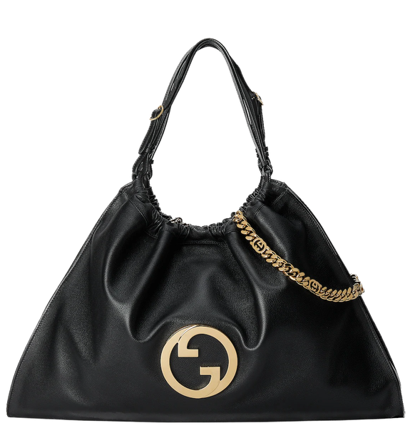  Túi Nữ Gucci Blondie Large Tote Bag 'Black' 