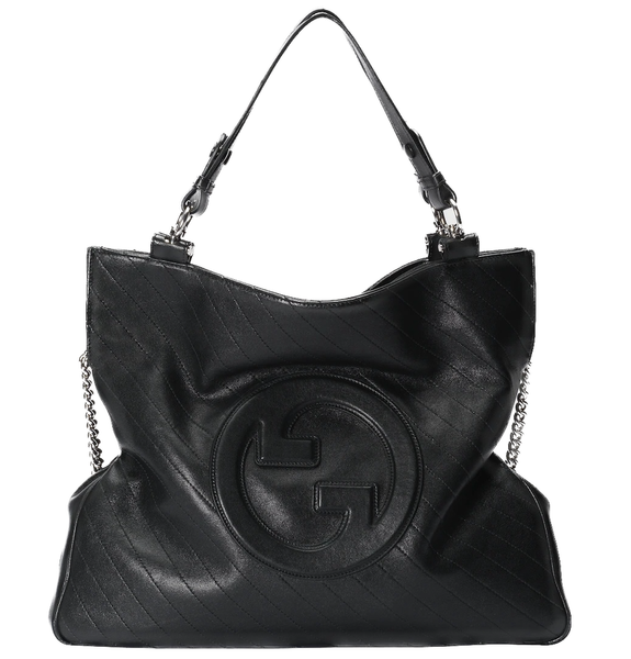  Túi Nữ Gucci Blondie Medium Tote Bag 'Black' 