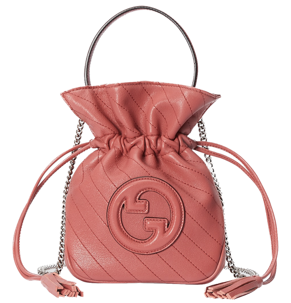  Túi Nữ Gucci Blondie Mini Bucket Bag 'Pink' 