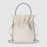  Túi Nữ Gucci Blondie Mini Bucket Bag 'White' 