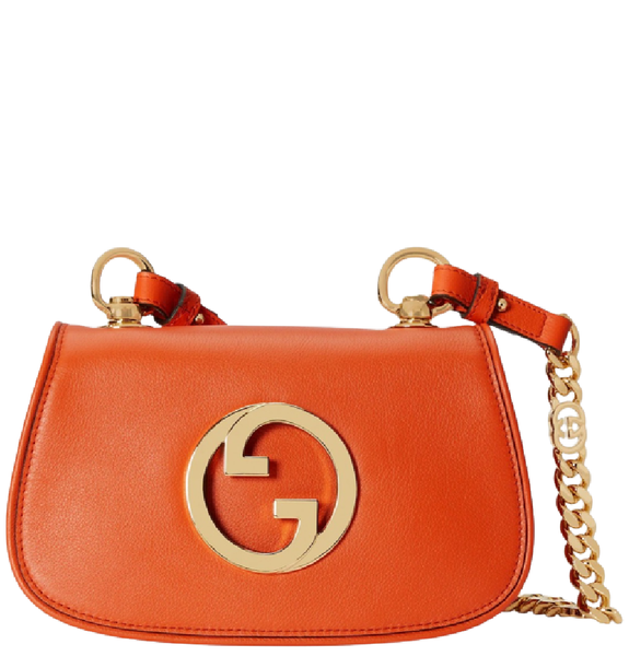  Túi Nữ Gucci Blondie Mini Shoulder Bag 'Orange' 