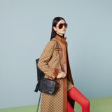  Túi Nữ Gucci Blondie Small Shoulder Bag 'Black' 