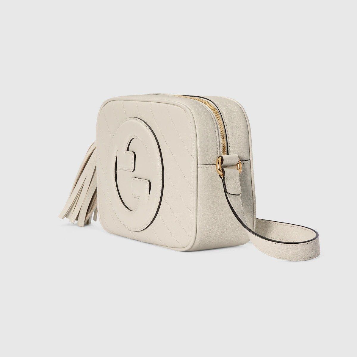  Túi Nữ Gucci Blondie Small Shoulder Bag 'White' 