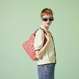  Túi Nữ Gucci Blondie Small Tote Bag 'Pink' 
