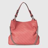  Túi Nữ Gucci Blondie Small Tote Bag 'Pink' 