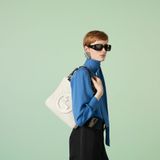 Túi Nữ Gucci Blondie Small Tote Bag 'White' 