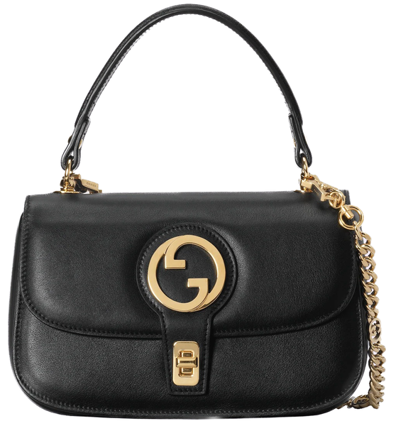  Túi Nữ Gucci Blondie Top Handle Bag 'Black' 