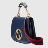  Túi Nữ Gucci Blondie Top Handle Bag 'Blue' 