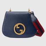  Túi Nữ Gucci Blondie Top Handle Bag 'Blue' 