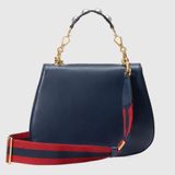  Túi Nữ Gucci Blondie Top Handle Bag 'Blue' 