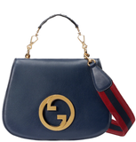 Túi Nữ Gucci Blondie Top Handle Bag 'Blue' 