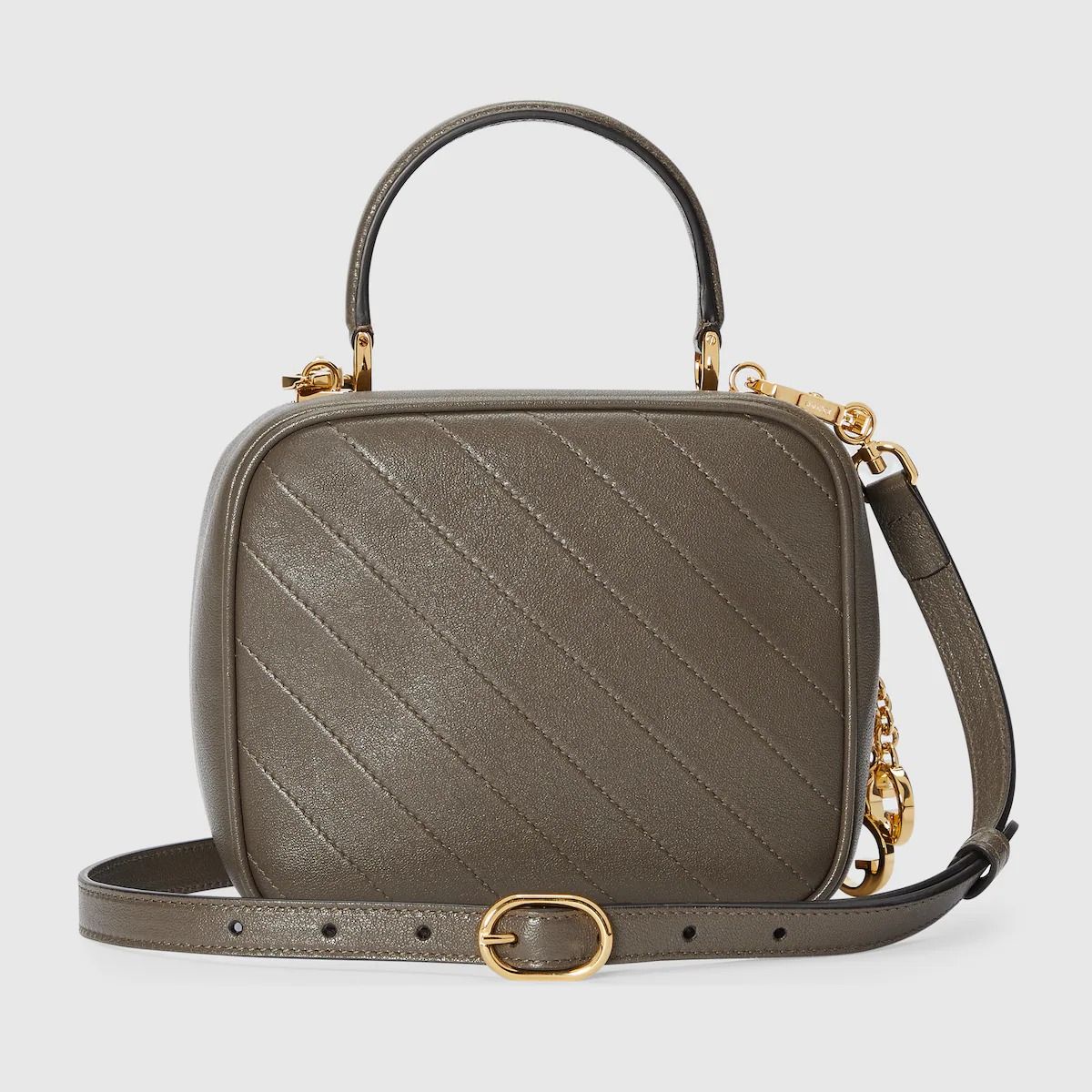  Túi Nữ Gucci Blondie Top Handle Bag 'Brown' ‎ 