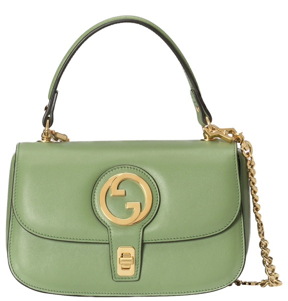  Túi Nữ Gucci Blondie Top Handle Bag 'Light Green' 