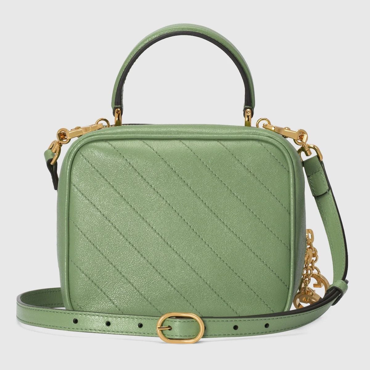  Túi Nữ Gucci Blondie Top Handle Bag 'Light Green' ‎ 