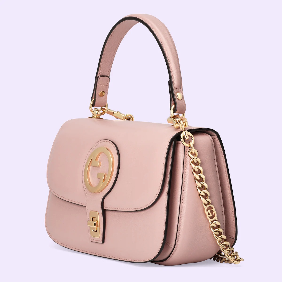 Túi Nữ Gucci Blondie Top Handle Bag 'Light Pink' 735101UXX0G6910 LUXITY