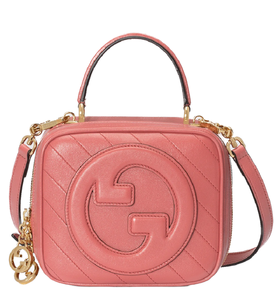  Túi Nữ Gucci Blondie Top Handle Bag 'Pink' ‎ 