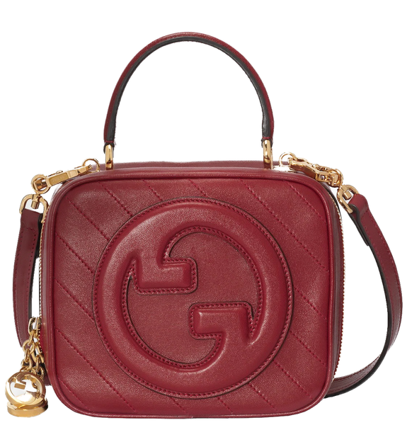  Túi Nữ Gucci Blondie Top Handle Bag 'Red' 
