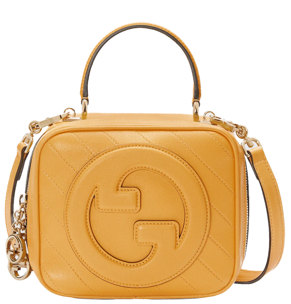  Túi Nữ Gucci Blondie Top Handle Bag 'Yellow' 