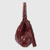  Túi Nữ Gucci Deco Medium Tote Bag 'Dark Red' 