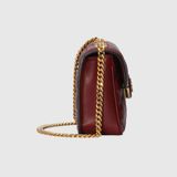  Túi Nữ Gucci Deco Mini Shoulder Bag 'Dark Red' 