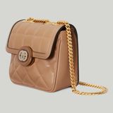  Túi Nữ Gucci Deco Mini Shoulder Bag 'Rose Beige' 