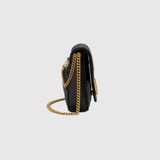  Túi Nữ Gucci GG Marmont Mini Bag 'Black' 