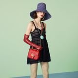  Túi Nữ Gucci GG Marmont Mini Shoulder Bag 'Red' 