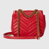  Túi Nữ Gucci GG Marmont Mini Shoulder Bag 'Red' 