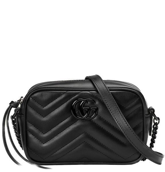 Túi Nữ Gucci GG Marmont Mini Shoulder Bag 'Black' 