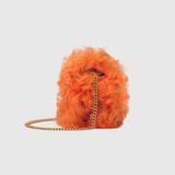  Túi Nữ Gucci GG Marmont Super Mini Bag 'Orange' 