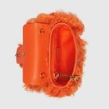  Túi Nữ Gucci GG Marmont Super Mini Bag 'Orange' 